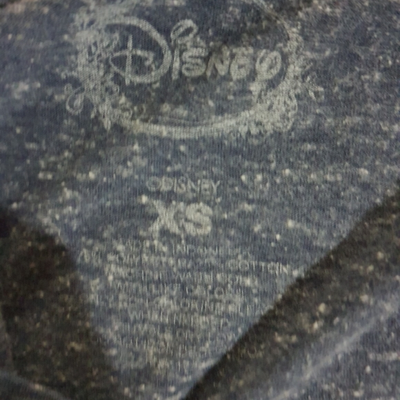 Disney Little Mermaid Vintage Grey Shirt XS - Picture 4 of 4